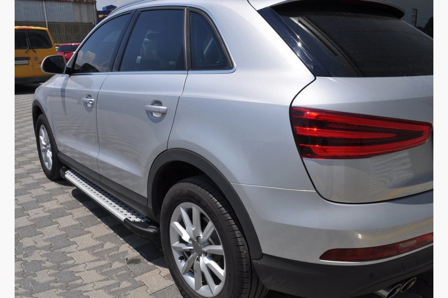 Audi Q3 2011–2019 Sidosteg Allmond (2 st, aluminium) Image