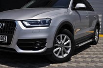 Audi Q5 2008–2017 Sidosteg Allmond Grey (2 st, aluminium) foto 1