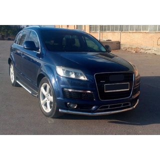 Sidosteg Line (2 st, aluminium) Audi Q7 2005–2015 foto 1