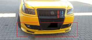 Fiat Doblo I 2005–2010 Främre nedre läppspoiler (för lackering) foto 1