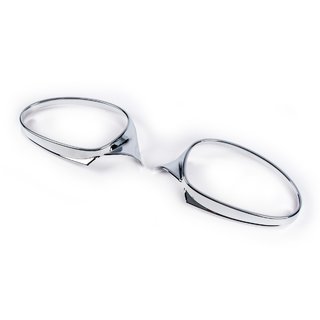 Kromade spegelkåpor 2005-2008 (2 st, ABS) BMW 3-serie E90/E91 2005–2011 foto 2