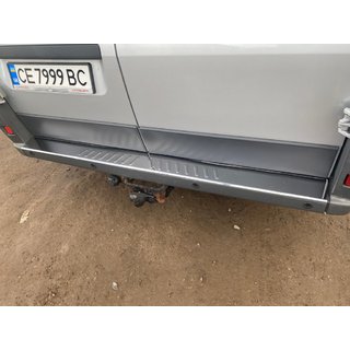 Bakre stötfångarskydd i rostfritt stål foto 3