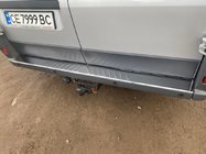 Fiat Ducato 2006–2025 Bakre stötfångarskydd i rostfritt stål foto 3