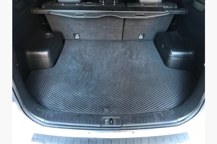 Chevrolet Captiva 2006–2019 EVA bagagerumsmatta (5 säten, svart) Image