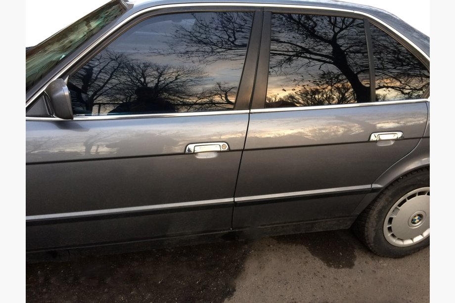 BMW 5-serie E34 1988–1995 Kromade handtagskåpor (4 st) Image