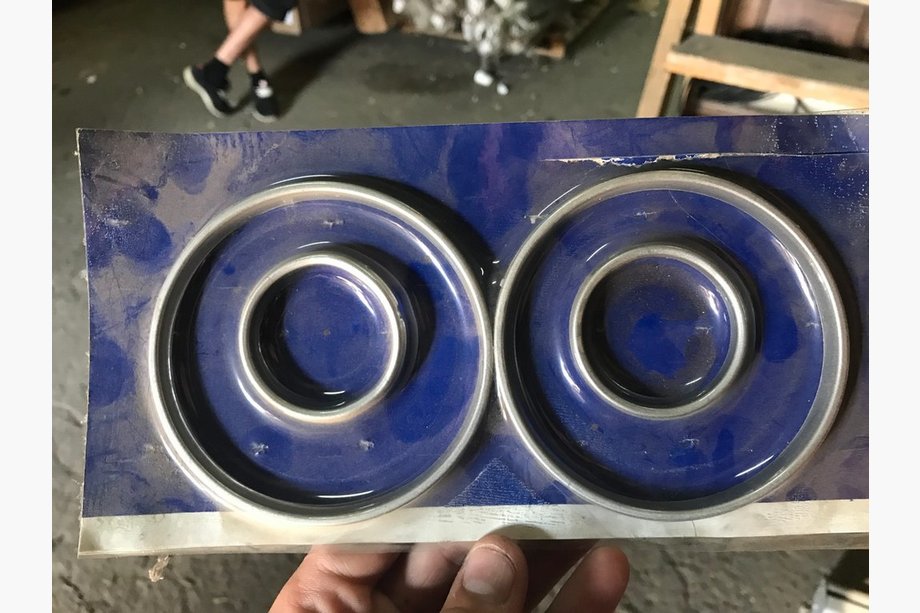 BMW 5-serie E34 1988–1995 Ringar till instrumentpanelen (4 st) Image