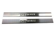 Chevrolet Niva 1998–2020 Tröskelskydd Carmos (2 st, rostfritt) foto 1