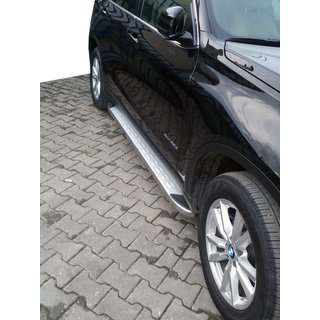 Sidosteg MsLine Omsa (2 st, aluminium)