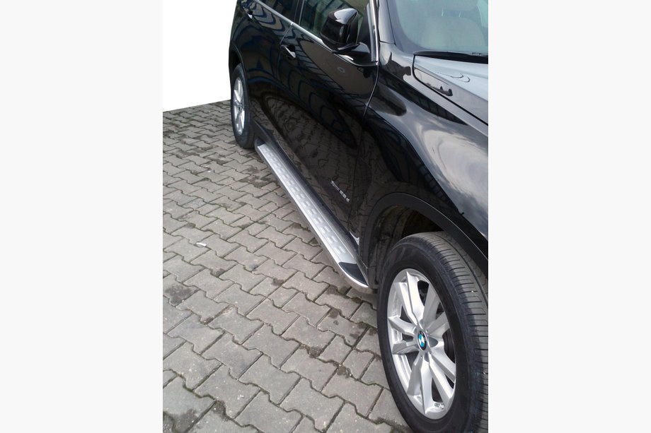 BMW X5 E70 2007–2013 Sidosteg MsLine Omsa (2 st, aluminium) Image