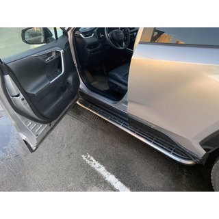 Sidosteg OEM V1A (2 st, aluminium) foto 1