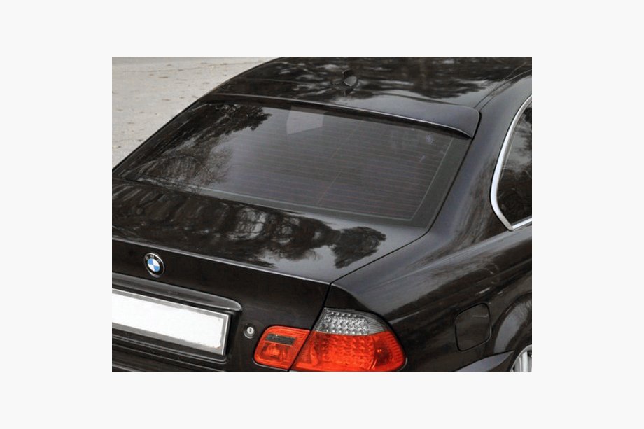 BMW 3-serie E46 1998–2006 Rea! Bakrutespoiler (glasfiber, för lackering) Image