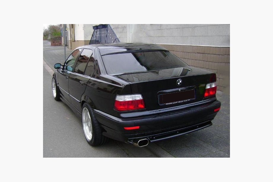 BMW 3-serien E36 1990–2000 Rea! Bakrutespoiler (glasfiber, för lackering) Image