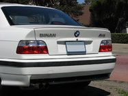 BMW 3-serien E36 1990–2000 Lipspoiler (för SD/Coupe, för lackering) foto 1
