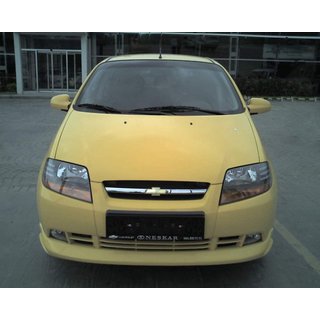 Frontstötfångarläpp (för lackering) Chevrolet Aveo T200 2002–2008 foto 1