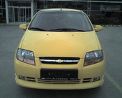 Chevrolet Aveo T200 2002–2008 Frontstötfångarläpp (för lackering) foto 1