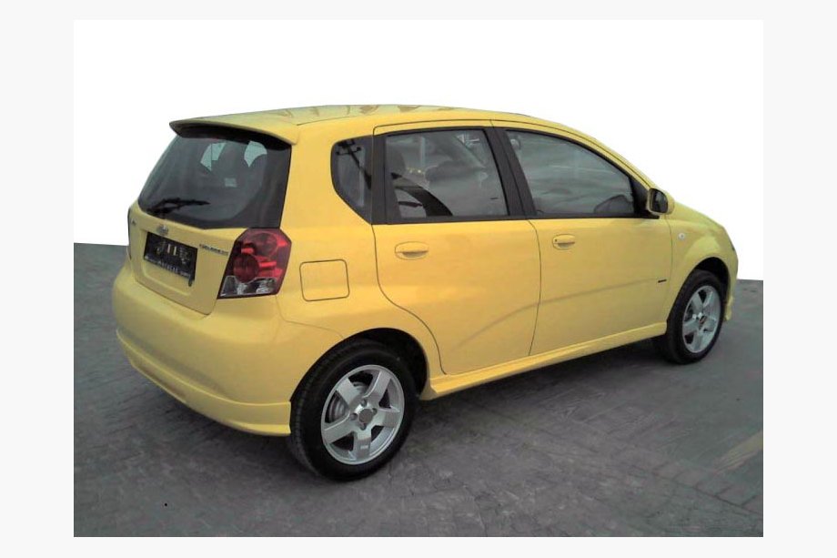 Chevrolet Aveo T200 2002–2008 Sidokjolar (för lackering) Image