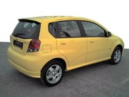 Chevrolet Aveo T200 2002–2008 Sidokjolar (för lackering) foto 1