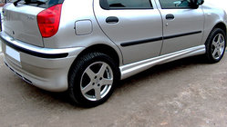 Fiat Palio 1996–2011 Sidokjolar (för lackering) foto 1