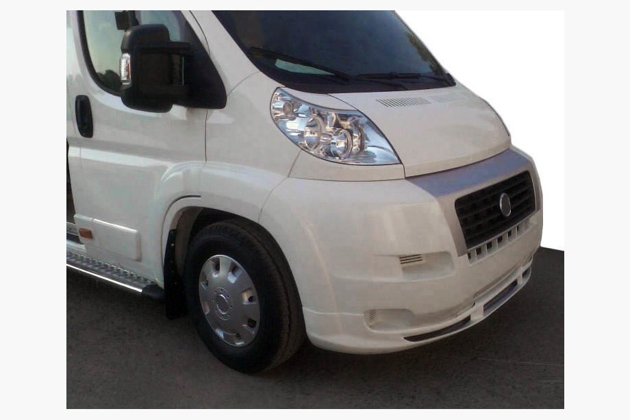 Peugeot Boxer 2006–2025 Främre läppspoiler 2006-2013 (smal, för lackering) Image