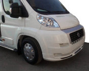 Citroen Jumper 2007–2025 Främre läppspoiler 2006-2013 (smal, för lackering) foto 2