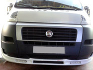Fiat Ducato 2006–2025 Frontläppspoiler 2006-2013 (smal med LED, för lackering) foto 1