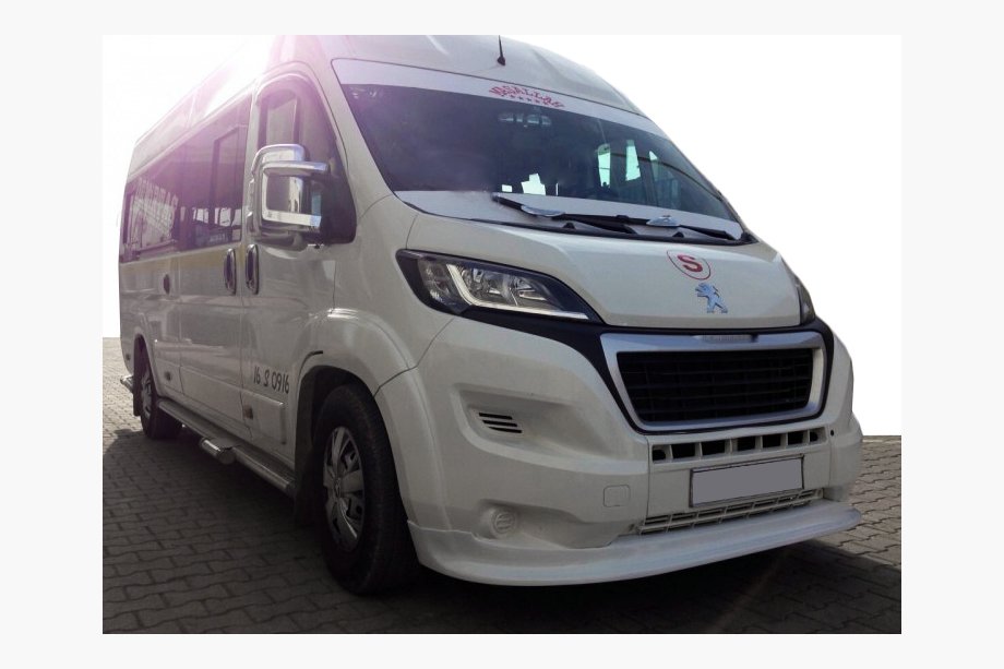 Peugeot Boxer 2006–2025 Främre läppspoiler 2014↗ (smal, för lackering) Foto 1