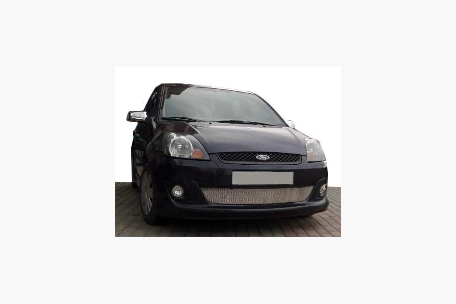 Ford Fiesta 2002–2008 Främre stötfångarläpp 2005-2008 (påbyggnad, för lackering) Foto 2