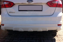 Ford Focus III 2011–2017 Bakre stötfångarinsats Sedan 2011-2015 (för lackering) foto 2