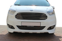Ford Courier 2014–2023 Främre läppspoiler till stötfångare (2014-2017, för lackering) foto 1