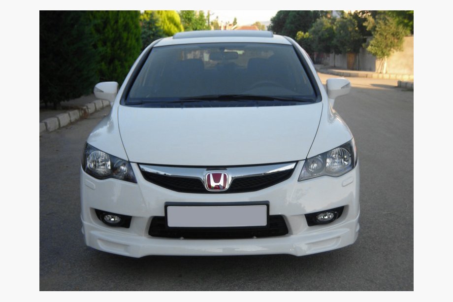 Honda Civic Sedan VIII 2006–2011 Frontläpp till främre stötfångare 2009-2011 (för lackering) Foto 1