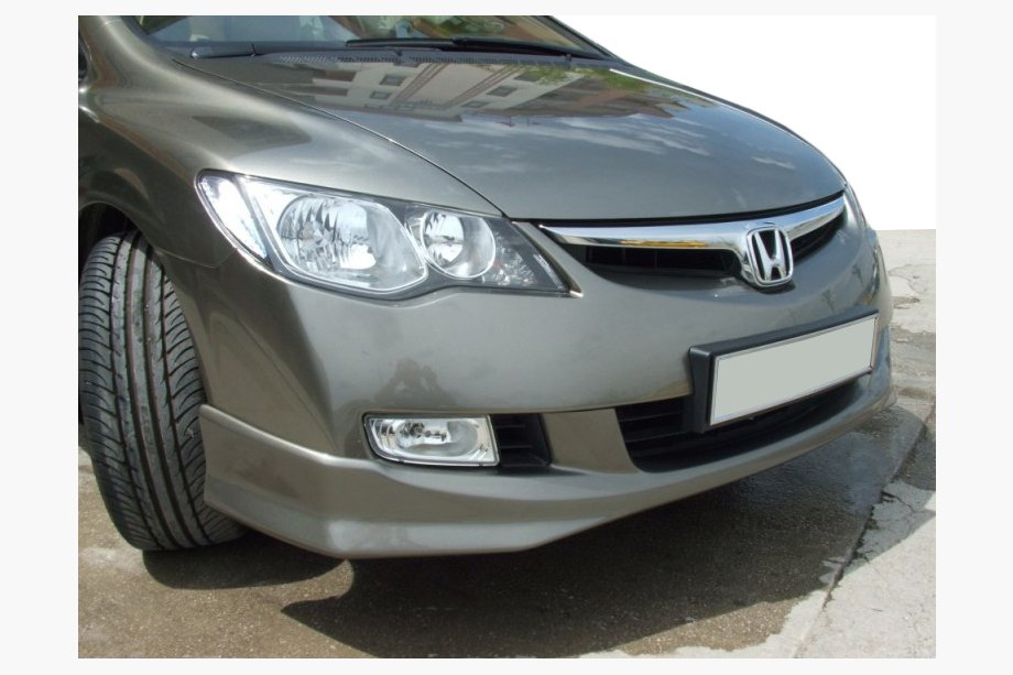 Honda Civic Sedan VIII 2006–2011 Frontläpp till stötfångare 2006-2009 (för lackering) Image