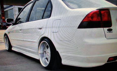 Honda Civic Sedan VII 2001–2006 Sidokjolar (för lackering) foto 1