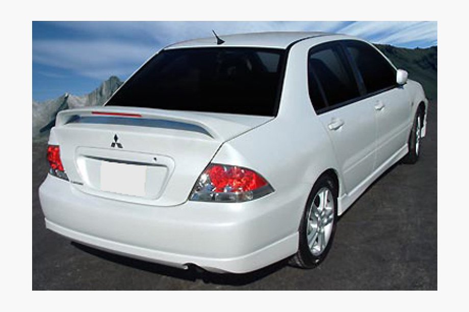 Mitsubishi Lancer 9 2004–2008 Spoiler för lackering Image