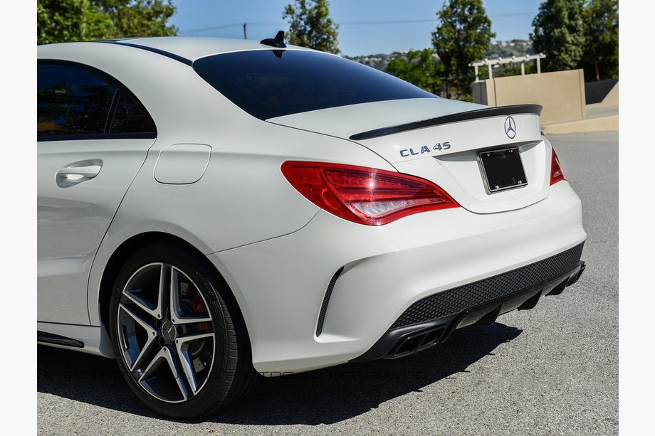 Mercedes CLA C117 2013–2019 Spoiler (Meliset, för lackering) Foto 1