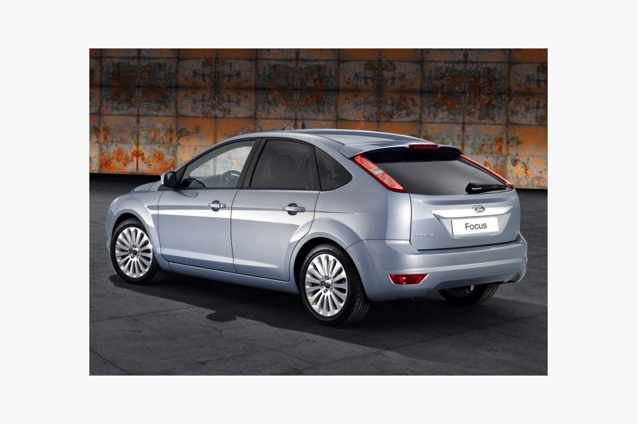 Ford Focus II 2008–2011 Spoiler HB (olackerad) Image