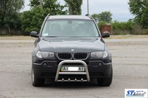 BMW X3 E83 2003–2010 Frontbåge (rostfritt stål) foto 3