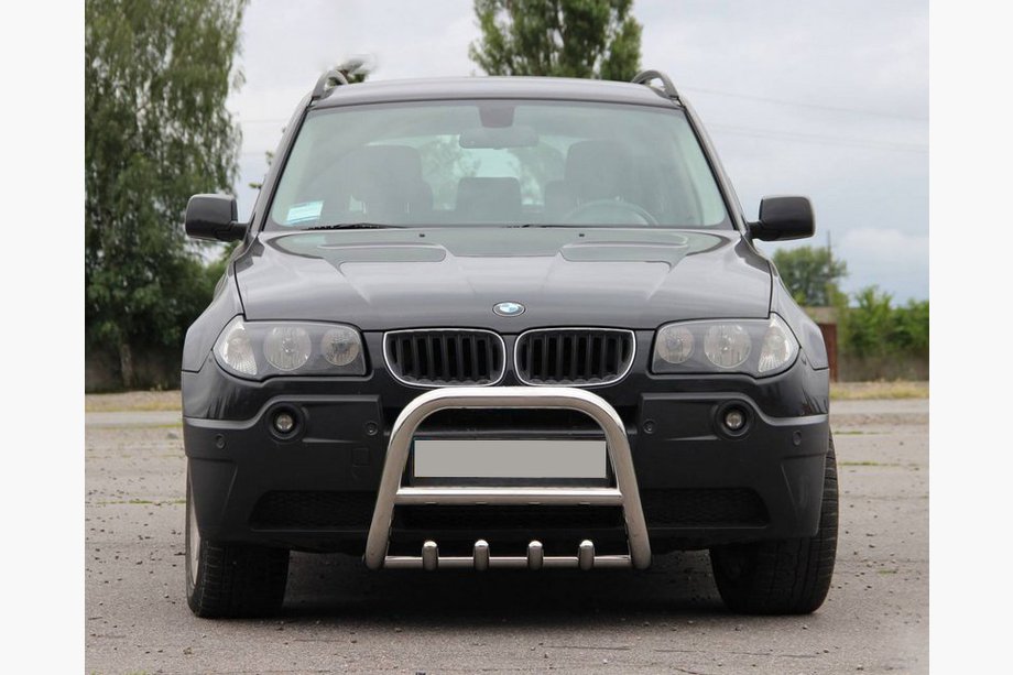 BMW X3 E83 2003–2010 Frontbåge (rostfritt stål) Image
