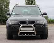 BMW X3 E83 2003–2010 Frontbåge (rostfritt stål) foto 1