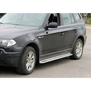 Sidosteg KB001 (rostfritt stål) BMW X3 E83 2003–2010 foto 1