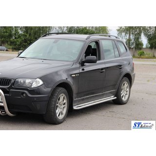 Sidosteg KB001 (rostfritt stål) BMW X3 E83 2003–2010 foto 3