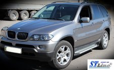 BMW X5 E53 1999–2006 Sidosteg King (2 st, aluminium) foto 3