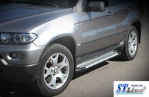 BMW X5 E53 1999–2006 Sidosteg King (2 st, aluminium) foto 2
