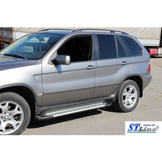 Sidorör Special (2 st, rostfritt stål) BMW X5 E53 1999–2006 foto 4