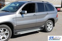 BMW X5 E53 1999–2006 Sidosteg King (2 st, aluminium) foto 4