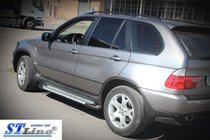 BMW X5 E53 1999–2006 Sidosteg King (2 st, aluminium) foto 5