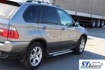 BMW X5 E53 1999–2006 Sidosteg King (2 st, aluminium) foto 6