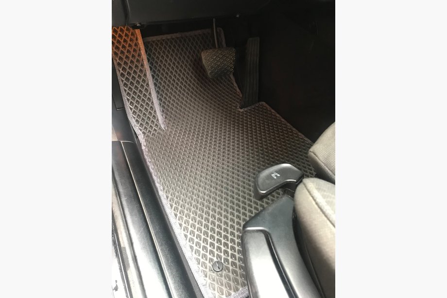 BMW 3-serie E46 1998–2006 EVA bilmattor (svarta) Image