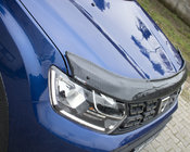 Renault Duster 2018–2024 Motorhuvsdeflektor (EuroCap, kolfiberlook) foto 1