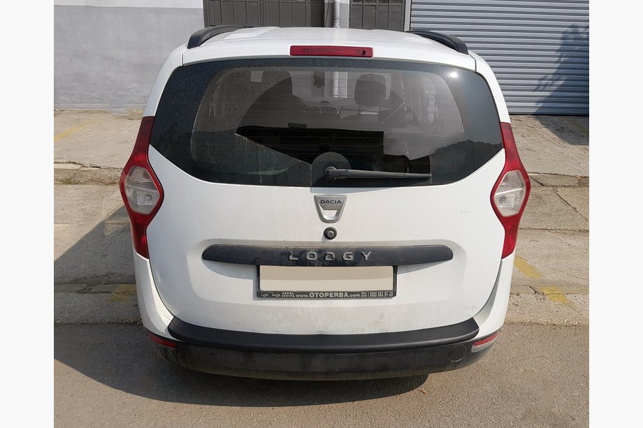 Dacia Lodgy 2012–2022 Bakre stötfångarskydd EuroCap (ABS) Foto 1