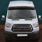 Ford Transit 2014– Vindrutespoiler (svart blank, 5 mm) foto 1